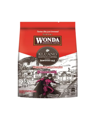 WONDA 3IN1 KLUANG EDITION COFFEE 18GM*15'S