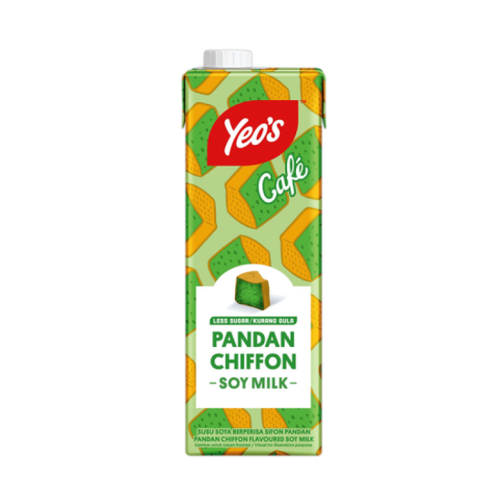 YEO'S SOY MILK PANDAN CHIFFON 1 LITER