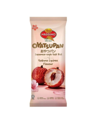 MASSIMO OYATSUPAN SAKURA LYCHEE ROLL 52GM