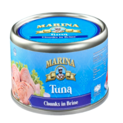 MARINA TUNA CHUNK IN BRINE 185GM