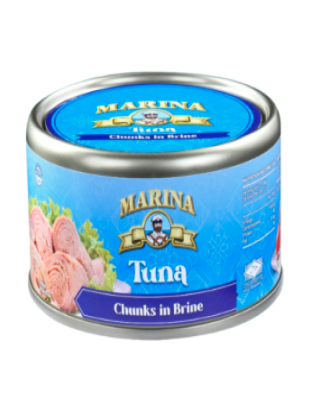 MARINA TUNA CHUNK IN BRINE 185GM