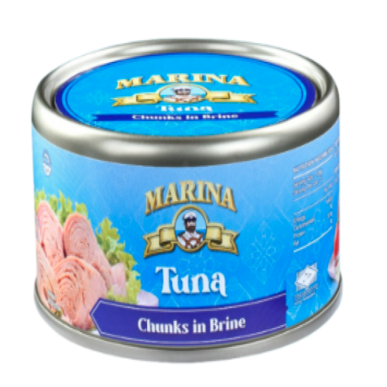 MARINA TUNA CHUNK IN BRINE 185GM