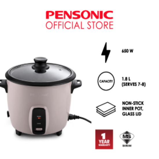 PENSONIC RICE COOKER (VI) PRC-1805G 1.8L