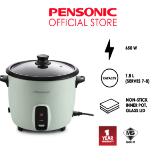 PENSONIC RICE COOKER (MG) PRC-1806G 1.8L