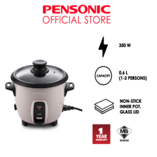 PENSONIC RICE COOKER (VI) PRC-605G 0.6L