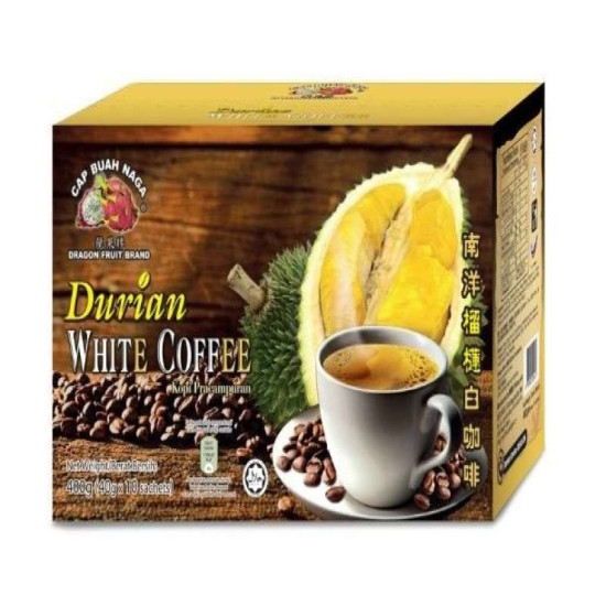 DRAGON FRUIT DURIAN WHITE COFFEE 40GM*10'S