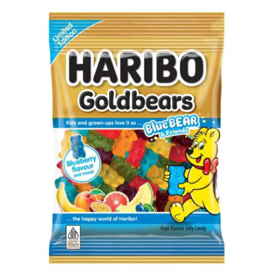 HARIBO GOLDBEARS BLUE BEAR & FRIEND 80GM