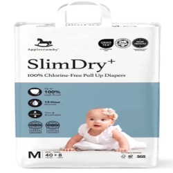 APPLECRUMBY SLIMDRY + PULL UP DIAPERS M40