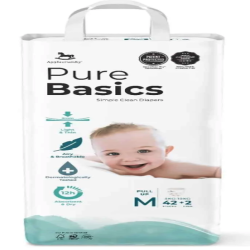 APPLECRUMBY PUREBASICS PULL UP DIAPERS M42