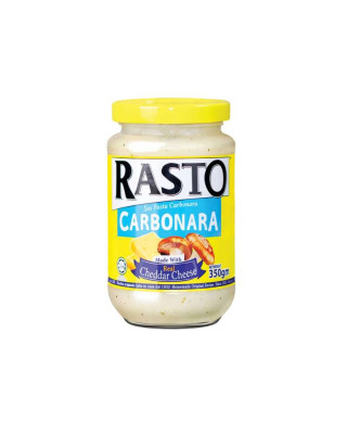 RASTO CARBONARA MUSHROOM SAUCES 350GM