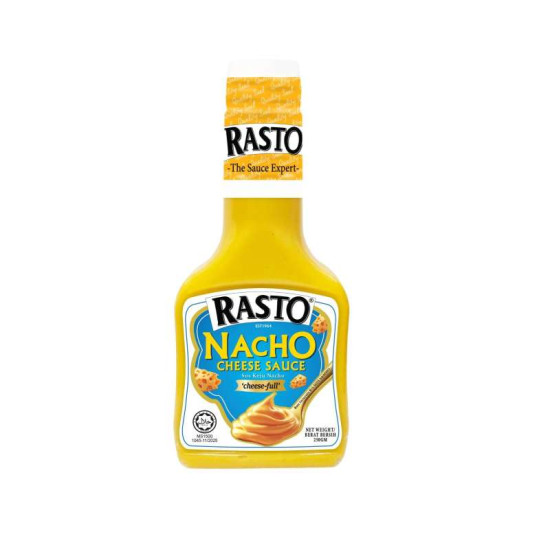 RASTO NACHO CHEESE SAUCE 250GM