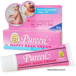 PUREEN NAPPY RASH CREAM 50G PUREEN NAPPY RASH CREAM 50G