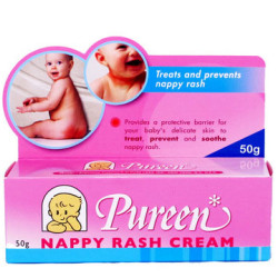 PUREEN NAPPY RASH CREAM 50G PUREEN NAPPY RASH CREAM 50G