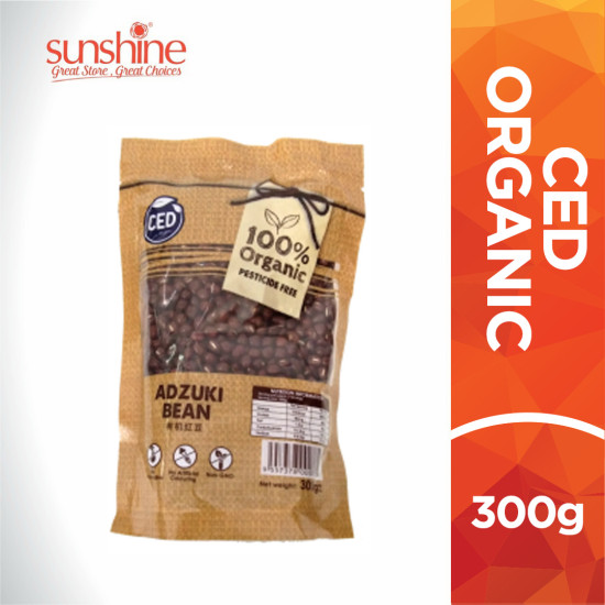 CED CERTIFIED ORGANIC ADZUKI BEAN 300G