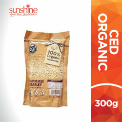 CED CERTIFIED ORGANIC WITH PEARLED BARLEY 300G CED CERTIFIED ORGANIC WITH PEARLED BARLEY 300G