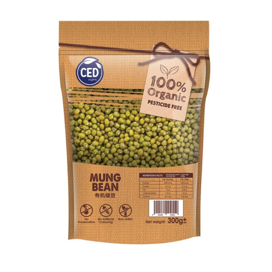 CED ORGANIC MUNG BEAN 300G