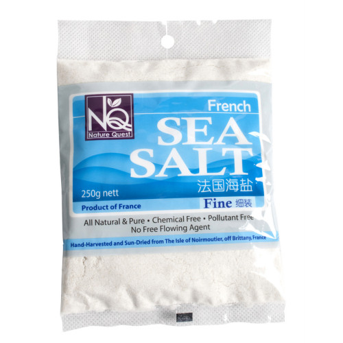 NAT FRENCH SEA SALT - FINE REFILL 250G