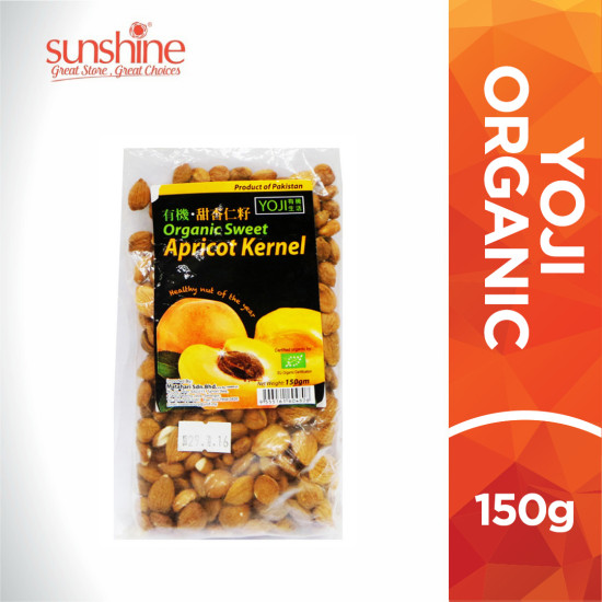 EG YOJI ORGANIC SWEET APRICOT KERNEL 150G