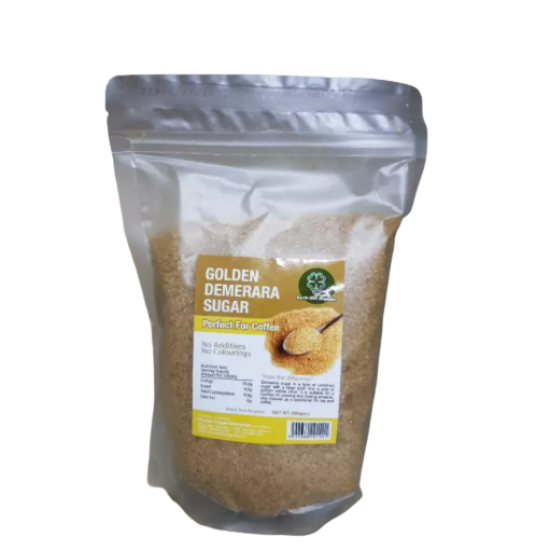 EARTH GIFT GOLDEN DEMERARA SUGAR 900G