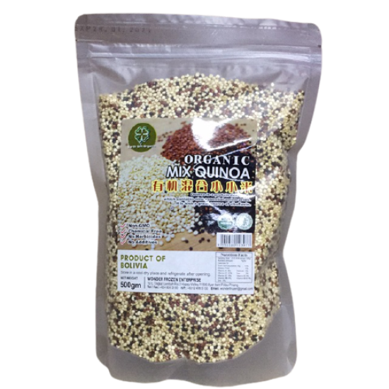 EARTH GIFT ORGANIC QUINOA (MIX) 500G