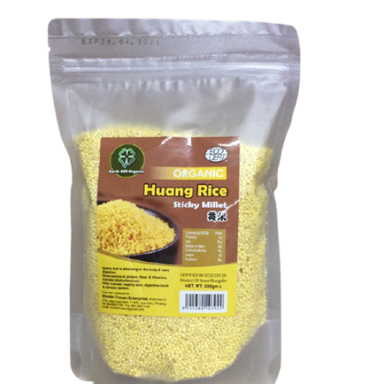 EARTH GIFT ORGANIC STICKY HULLED MILLET 500G