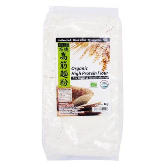 EARTH GIFT ORGANIC HIGH PROTEIN FLOUR 1KG