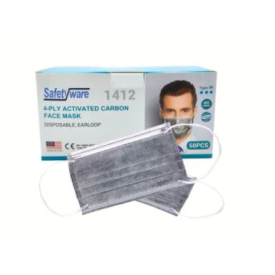 SW 4 PPLY FACE MASK (CARBON) 1412ELBK