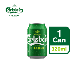 CARLSBERG PILSNER BEER CAN 320ML CARLSBERG PILSNER BEER CAN 320ML