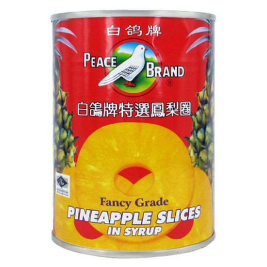 PEACE BRAND PINEAPPLE SLICE 565GM