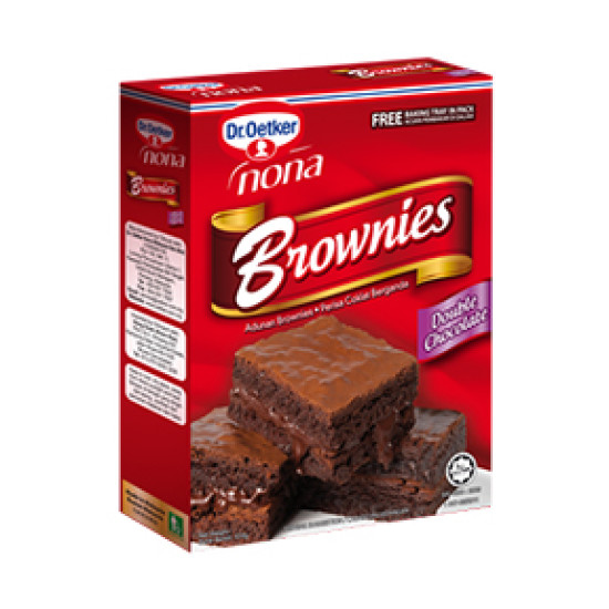 NONA BROWNIES DOUBLE CHOCOLATE 510GM