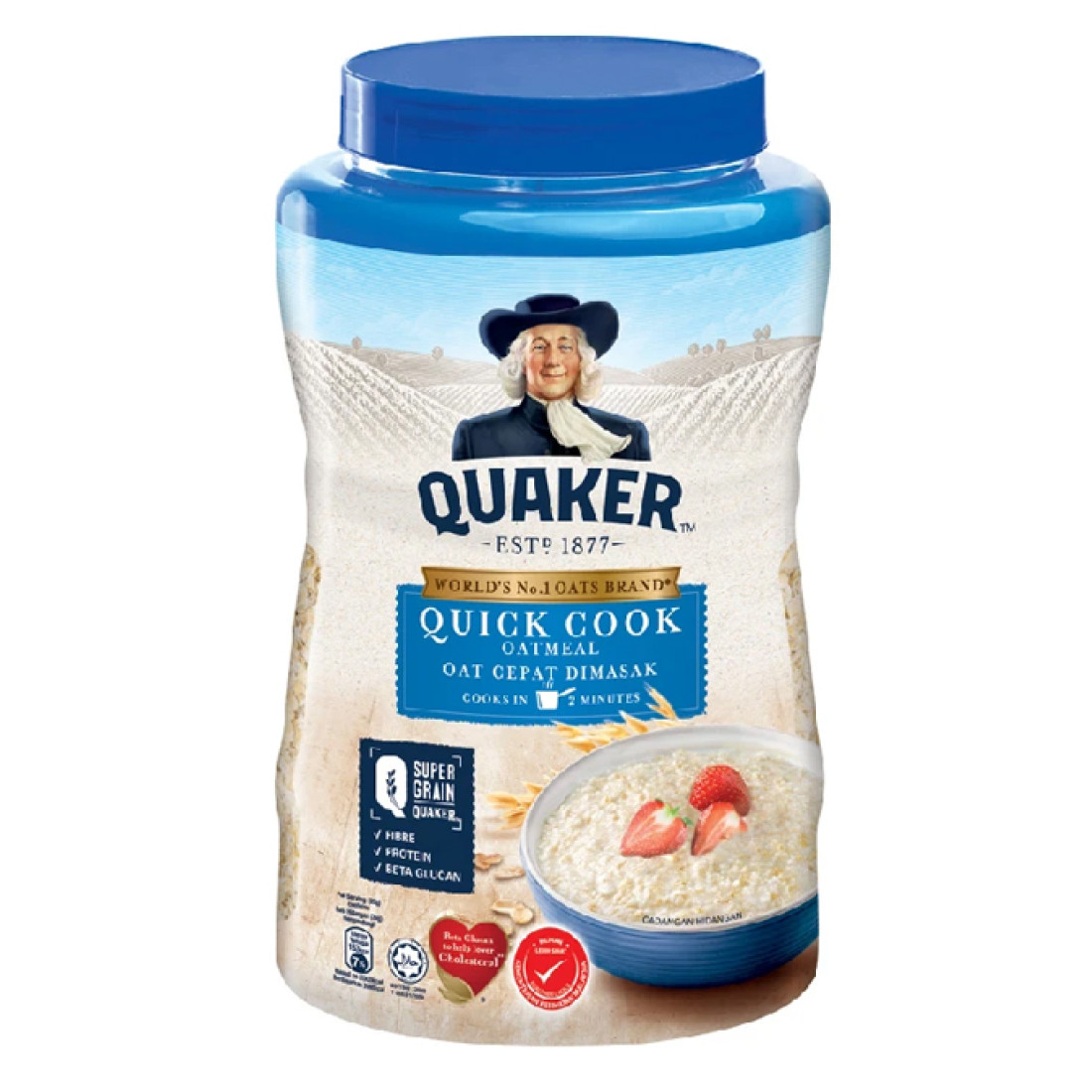 QUAKER QUICK COOKING 1KG