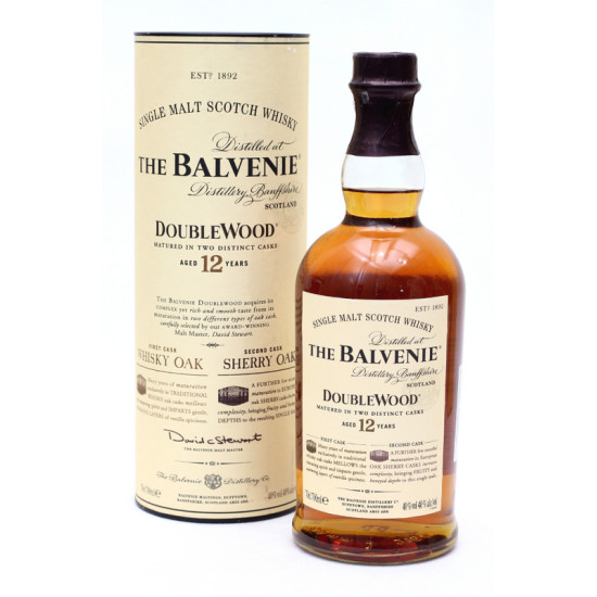 THE BALVENIE DOUBLEWOOD 12YO 70CL