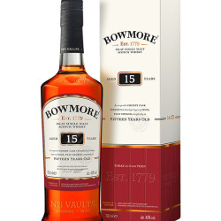BOWMORE 15 YEARS OLD 70CL BOWMORE 15 YEARS OLD 70CL
