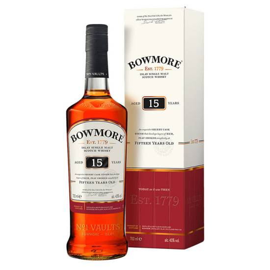 BOWMORE 15 YEARS OLD 70CL