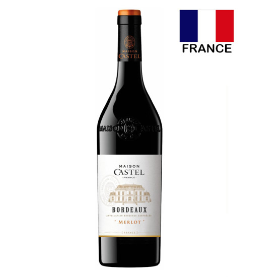 CASTEL AOC BORDEAUX / GIFT PACK 750ML