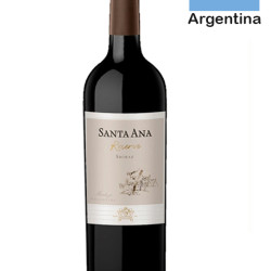 SANTA ANA RESERVE SHIRAZ 750ML SANTA ANA RESERVE SHIRAZ 750ML