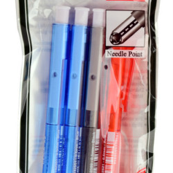 FABERCASTLE CLICK X5 0.5MM - PB 2BL 1BLK 1RD