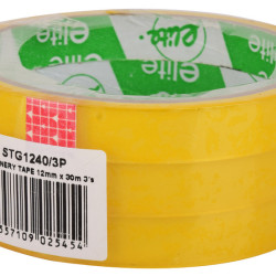 ELITE STATIONERY TAPE 12MMx33Y 3'S STG1240/3P ELITE STATIONERY TAPE 12MMx33Y 3'S STG1240/3P