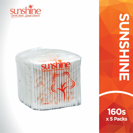 SUNSHINE COTTON BUDS 160S*5