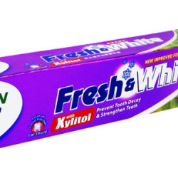 FRESH & WHITE TOOTHPASTE - APPLE MINT 70GM FRESH & WHITE TOOTHPASTE - APPLE MINT 70GM