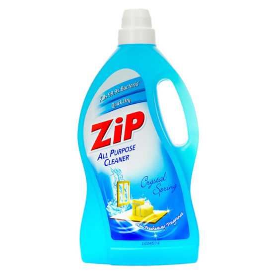 ZIP ALL PURPOSE FLOOR CLEANER BLUE 1.8LIT