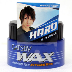 GATSBY STYLING WAX - HARD & KEEP 80GM GATSBY STYLING WAX - HARD & KEEP 80GM
