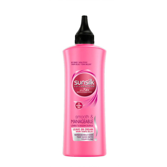 SUNSILK LEAVE ON SMOOTH & MANAGEABLE 120ML