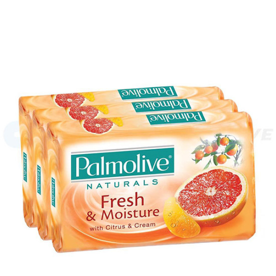 PALMOLIVE BAR SOAP NATURAL FRESH & MOISTURE 80G X 