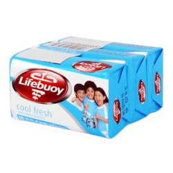 LIFEBUOY BAR SOAP - COOL FRESH 80G*3
