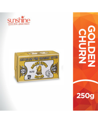 GOLDEN CHURN F/WRAPPED SALT BUTTER 250G