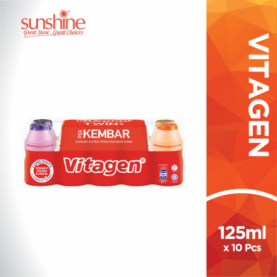 VITAGEN ASSORTED TWIN PACK 10*125ML