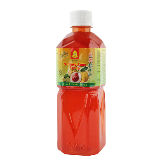 CHEONG KIM CHUAN NUTMEG LIME SYRUP 500ML