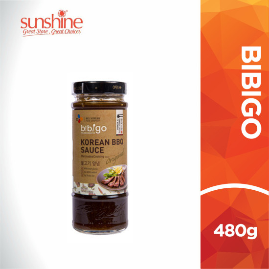 CJ BIBIGO KOREAN BBQ SAUCE ORI 480GM