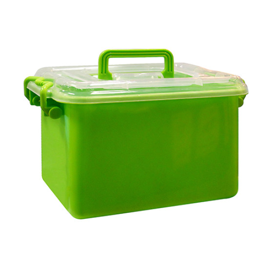 E-1265 10 LTR STORAGE BOX WITH HANDLE